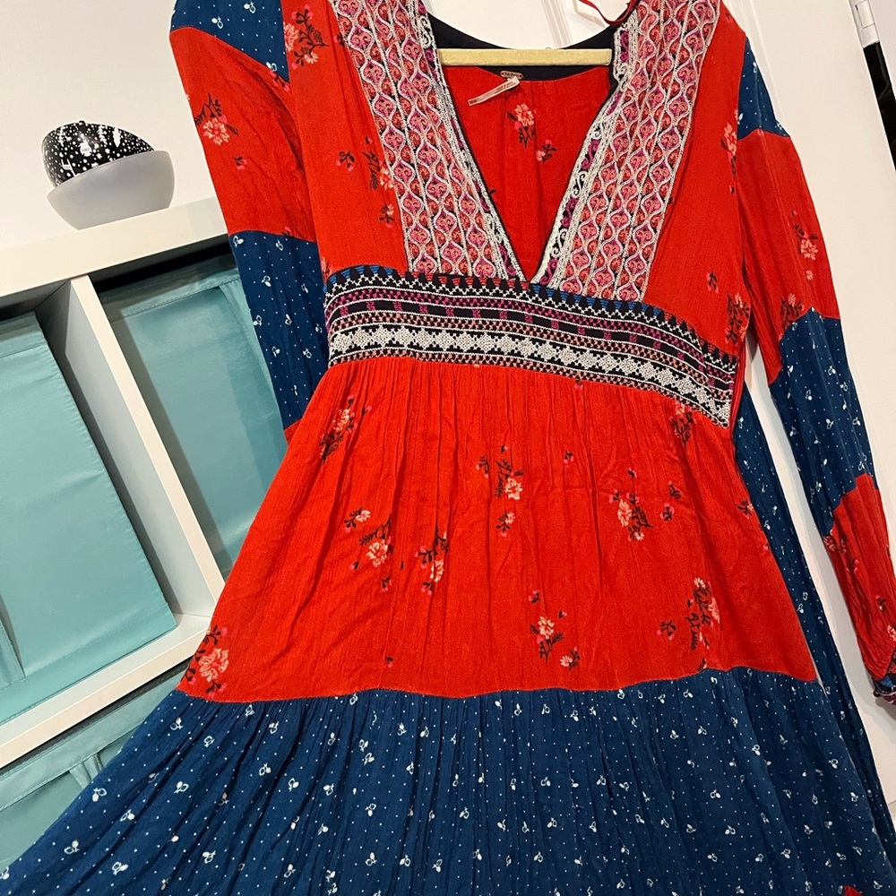 Free People Vibrant Long Sleeve Dress - Picture 8 of 12